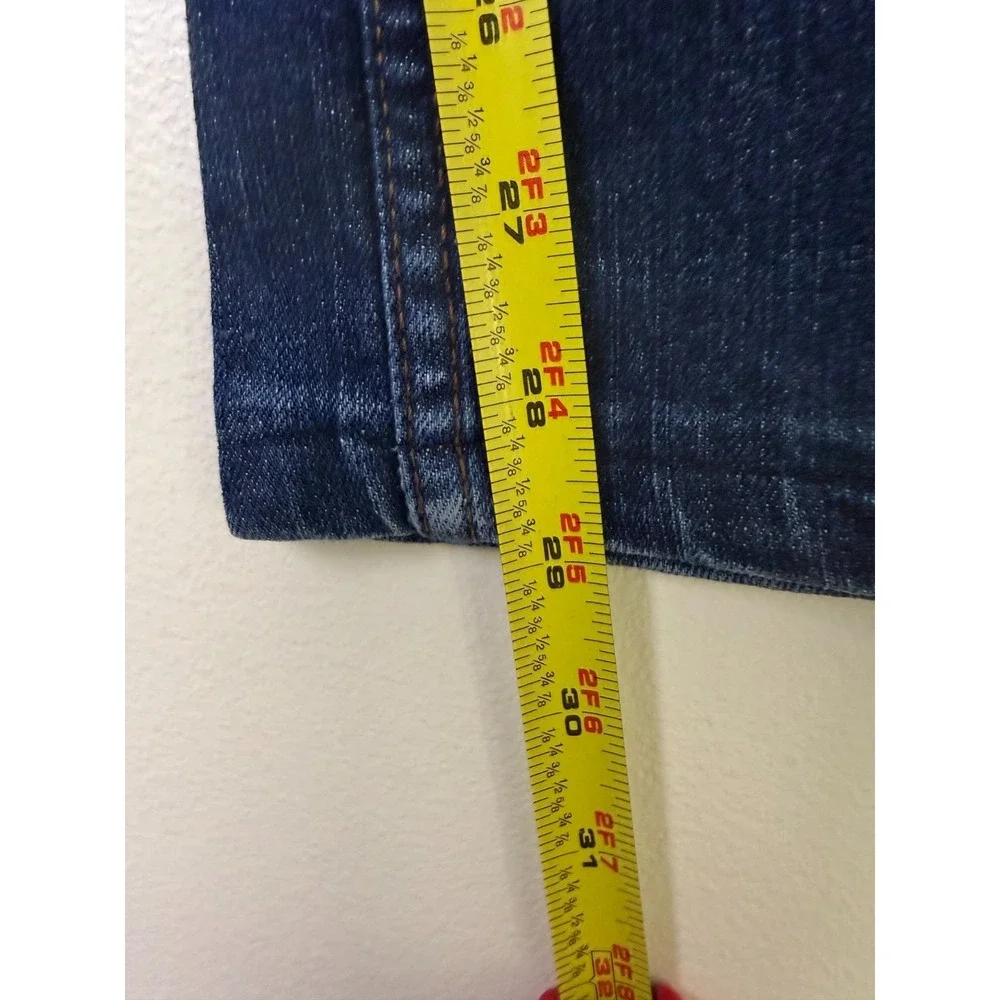 Levi's 511 Slim Fit Jeans Mens 30x32 (28x29) Dark Wash Blue Stretch Denim Casual